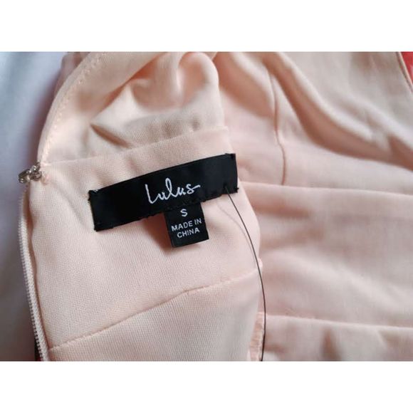 NWT Lulu's Garden Meandering Blush Floral Print Maxi Small V-Neck Sleeveless - Picture 12 of 13